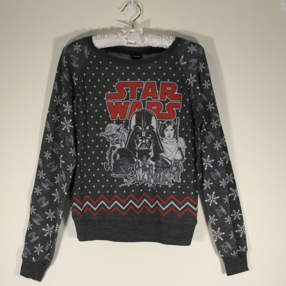 Winter/Christmas Star Wars Long-Sleeve - Picture 2 of 6